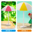 thumbnail image 4 of 12pcs Miniature Beach Umbrella Mini Sun Umbrella Decors Micro Landscape Beach Umbrella, 4 of 9