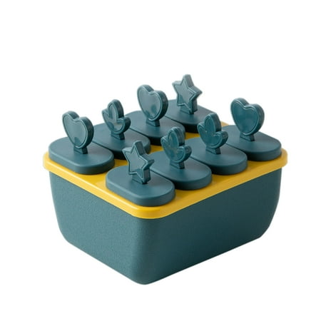 

Elroy Ice Cream Mold DIY PP Plastic Ice Cream Mould Summer Dessert Maker Home Kitchen Tool Dark Blue