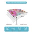 thumbnail image 4 of Twin XL Quilt Bedding Set, Spring Floral Reversible Summer Quilt 3 Pieces, Botanical Vintage Wildflowers Vibrant Lightweight Bedspreads Coverlets with 2 Pillow Shams for All Seasons, 4 of 5
