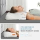 thumbnail image 4 of EDX Almohada Cervical para Aliviar el Dolor de Cuello y Hombros, Almohadas de Cama Ergonómicas Memory Foam con Diseño Hueco Transpirable para Personas Que Duermen de Lado, Boca Arriba y Boca Abajo, Gris, 4 of 7