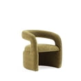 thumbnail image 6 of Corvette Dining Chairs with Solid Wood Base in Olive Green - Set of 2, 6 of 11