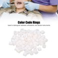 thumbnail image 3 of 100 Uds. Anillos de código Dental de silicona ortodóntica anillos de código de Color Dental suministros de accesorios, 3 of 8