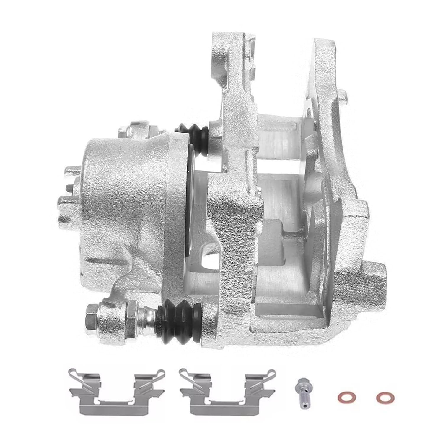 Detroit Axle - Front Brake Calipers for 2013-2021 Nissan Altima 2014-2017 Leaf, 2014 2015 2016 2017 2018 2019 2020 Disc Brake Calipers with Brackets Assembly Replacement