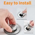 thumbnail image 5 of Universal Pop Up Basin Drain with Anti-Clogging Filter, Kitchen Sink Drain (34-38mm)，, 5 of 5