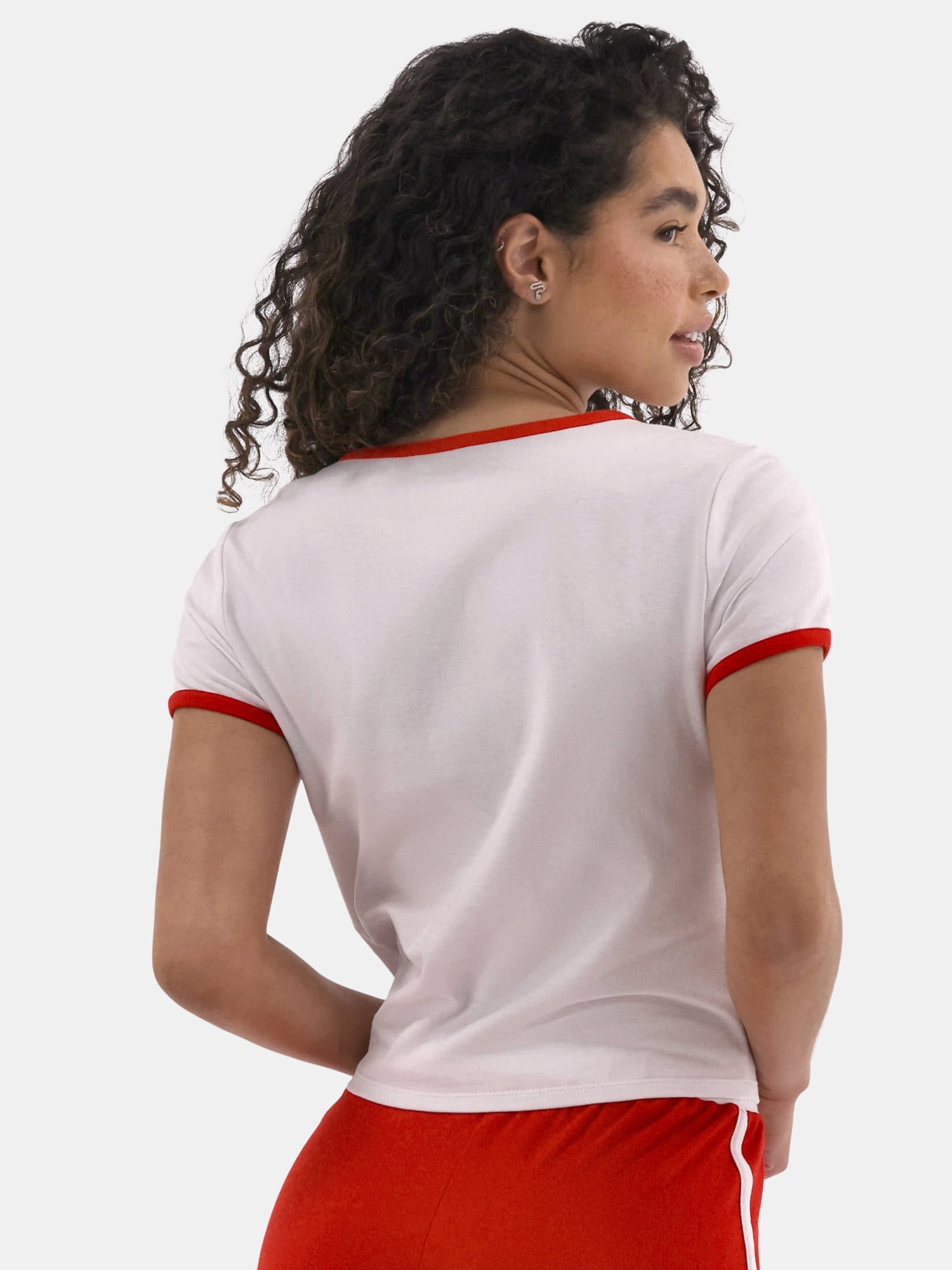 No Boundaries Tee and Shorts Sleep Set, 2-Piece, Women's