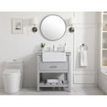 thumbnail image 6 of Elegant Lighting VF60130BK Clement 30" Free Standing Single Basin Vanity Set - Black, 6 of 8