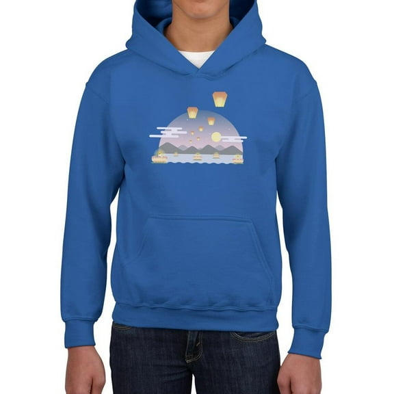 Chinese Ghost Festival Hoodie Juniors -Image by Shutterstock, Medium