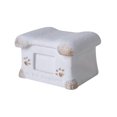 thumbnail image 4 of koolsoo Bone Shaped Pet Cremation Memorial Urn Outdoor Funeral Cat Dog Ashes Storage White, 4 of 9