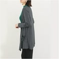 thumbnail image 5 of Neewe Womens Casual Lightweight Long Sleeve Cardigan Soft Drape Open Front Fall Dusters, 5 of 6