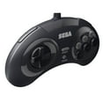 thumbnail image 3 of Retro-Bit Official Sega Genesis 8-Button Arcade Pad- USB Port - Black - PC/Mac, 3 of 5