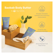 Nu Skin Epoch Baobab Body Butter, Rich Moisturizing Cream with Shea Butter & Macadamia Oil, 4.4 oz