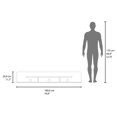 thumbnail image 4 of Marquis Floating Tv Stand Engineered Wood Stained Walnut, 4 of 7