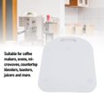 thumbnail image 3 of Kitchen Sliding Mat, White Kitchen Aid Mixer Slider Mat Convenient Machine Washable 5mm  for Coffee Makers, 3 of 7