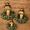 Antique Gold-Set of 3 20" 15.7" 12", variant on Decorative Metal Lanterns Black Set of 3 20" 15.7" 12" Indoor Outdoor Candle Holder