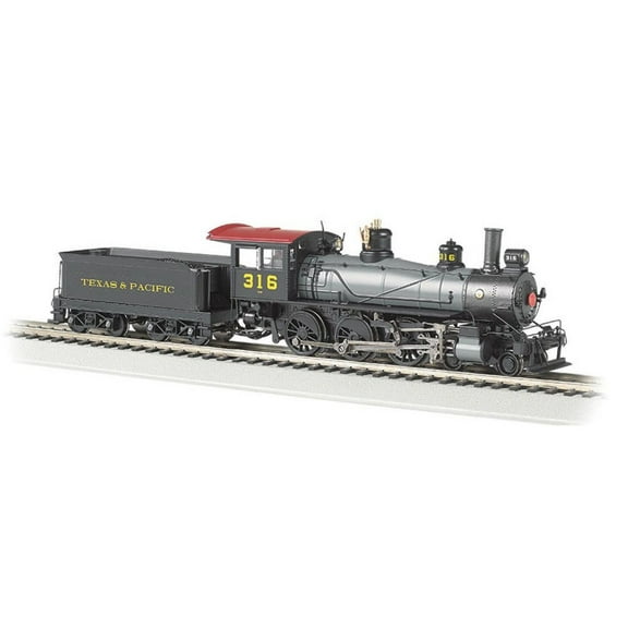 Bachmann 52205 HO Texas & Pacific Baldwin 4-6-0 Steam Loco & Tender w/DCC #316