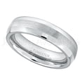thumbnail image 2 of 6mm Ladies Tungsten Wedding Band - Classic Dome Comfort Fit Tungsten Carbide Ring, 2 of 2