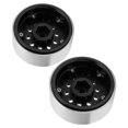 thumbnail image 4 of RC Wheel Rims Hub, Improve Performance Reasonable Design 10 Holes Aluminum Alloy RC Beadlock Wheel Rims  for 1.9in Tire Skin Black,Silver,Red, 4 of 7