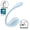 Blue, variant on Satisfyer Smooth Petal Connect App | 11 cm | G-spot vibrator | Portable vibrator | Rechargeable | Waterproof (IPX7) | Skin-friendly silicone (Mint)