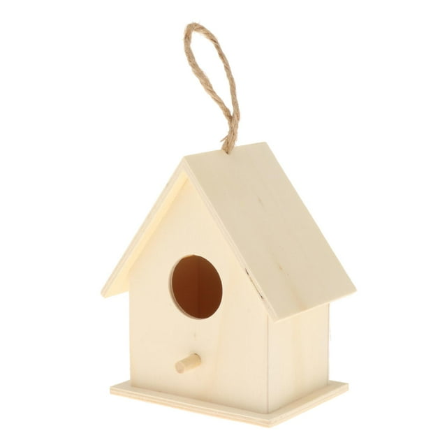 Bird House,Hanging Birdhouse for Outside,Bird ,Unfinished Style6