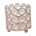 thumbnail image 1 of Portalápices de cristal para maquillaje, portalápices para oficina, portavelas para boda, decoración del hogar Dorado, 1 of 9