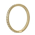 thumbnail image 4 of 14k Yellow Gold Channel-set Round-cut Cubic Zirconia Thin Eternity Band, 4 of 5