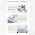 thumbnail image 6 of Water Cooler Dispenser, Hot&Cool Top Loading Water Dispenser 5 Gallons Water Coolers with Child Safety Lock Removable Drip Tray & Storage Cabinet(White), 6 of 8