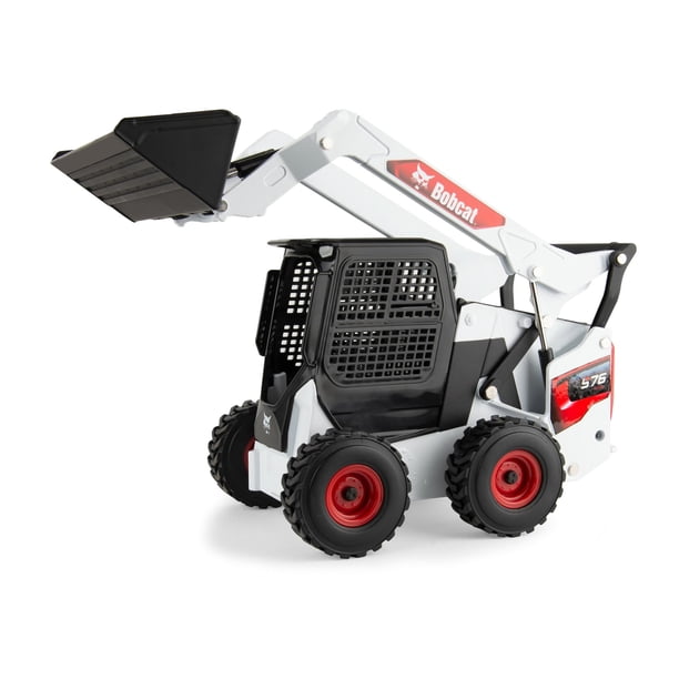 Minicargadora de juguete ERTL Bobcat S76 a escala 1:16 fundida a presión
