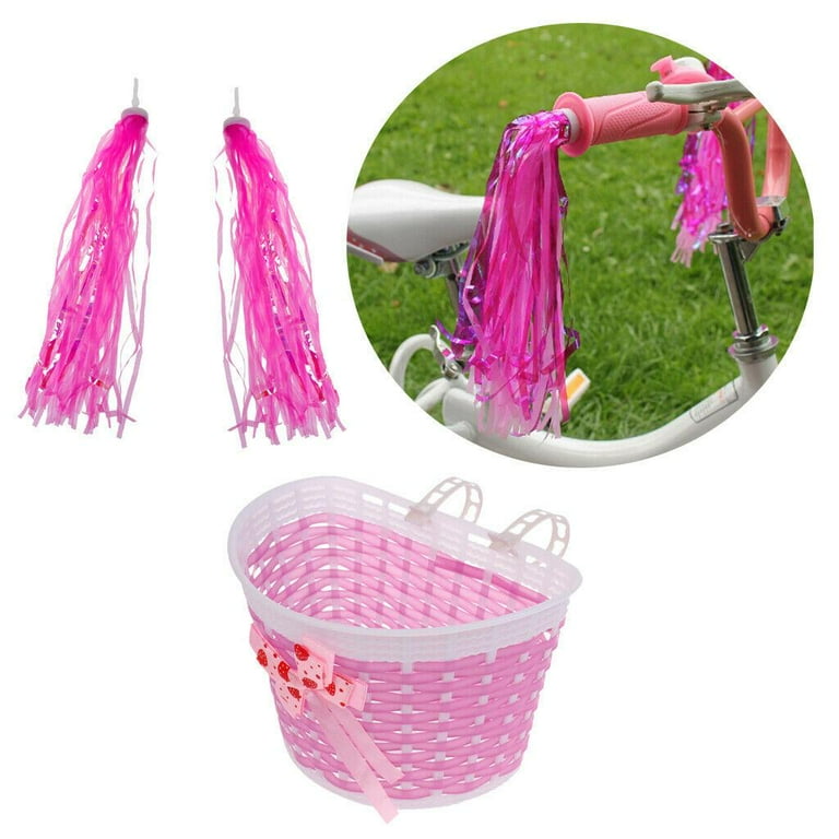 Pink handlebar tassels hotsell