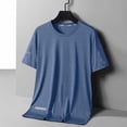 thumbnail image 6 of Gfyviroh Big and Tall Men's T-Shirt Lightweight Comfy Crew Neck Tops Casual Short Sleeve Soft Athletic Shirts, 6 of 9