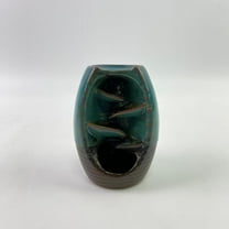 SaruiWoood Incense burners,Ceramic Incense Burner with 120 Cones, Waterfall Backflow Incense Holder, Aromatherapy Ornament, Zen Decor, Home Decor, Room Decor