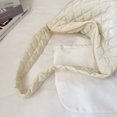 thumbnail image 2 of Uirti Women's Quilted Shoulder Bag Padded Tote Large Capacity Hobo Wallet Lightweight Down Filled Tote (White), 2 of 8
