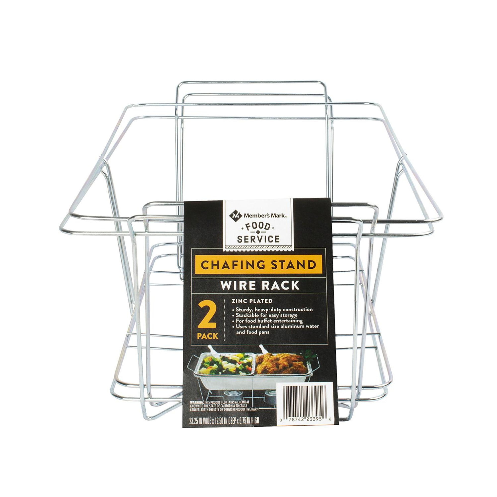Member S Mark Chafing Dish Wire Rack (2 Pk.) Wholesale, Cheap, Discount,  Bulk (1 - Pack)