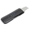 thumbnail image 1 of Face Skin Scrubber USB Rechargeable Peeling Machine Ultrasonic Exfoliating SkinCare(Black ), 1 of 5