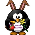 thumbnail image 3 of CafePress - HAPPY EASTER PENGUIN BUNNY Mug - 15 oz Ceramic Large White Novelty Mug, 3 of 4