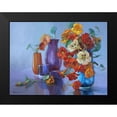 thumbnail image 2 of Rogozina, Svetlana 14x12 Black Modern Framed Museum Art Print Titled - Still Life with blue Background, 2 of 5