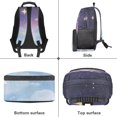 thumbnail image 5 of KUIFORTI Purple Star Axolotl Children's Backpack 17 Inch Kids School Bookbag with Adjustable Straps Fits for Elementary Primary Middle Back to School Gifts for Students, 5 of 7