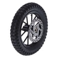 thumbnail image 3 of Roue avant, Pneu de Roue avant en Caoutchouc Pneu avant de Remplacement Solution Innovante, 3 of 7