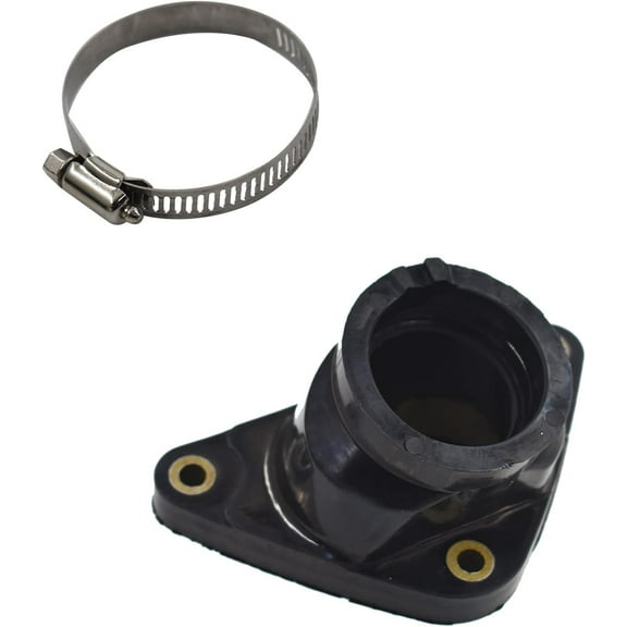 waltyotur Carburetor Intake Boot W/Clamp Replacement for Honda 400 TRX400EX 1999-2008