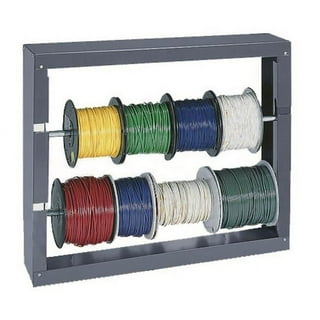 Wire Reel Storage Rack Cable Spool Organizer Shelves Adjustable