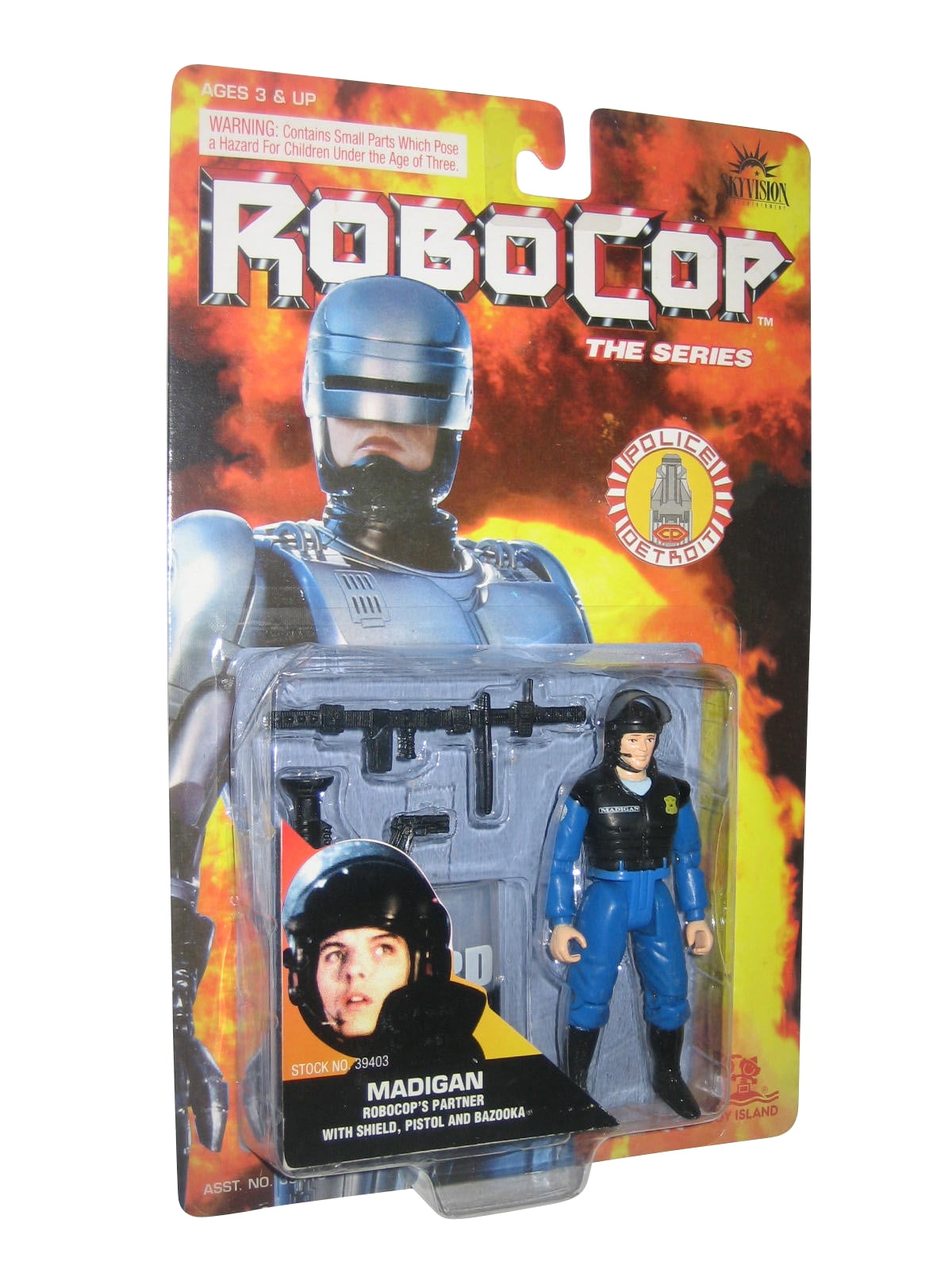 Robocop The Series Madigan Partner Detroit Police (1994) Toy Island