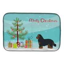 Shorkie 1 Christmas Tree Dish Drying Mat