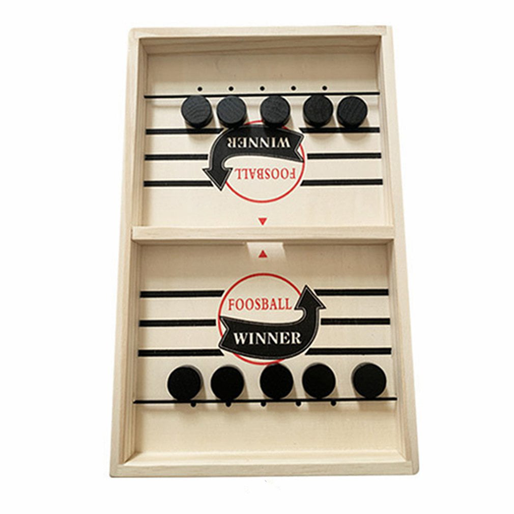 Fast Sling Puck Game Paced SlingPuck Winner Board Family Games Toys Child 