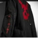 thumbnail image 3 of Chaqueta de Mezclilla con Estampado de Calavera y Estilo Hip-Hop, 3 of 3