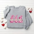 thumbnail image 4 of Wowcloth Woman's Crew Neck Sweatshirt, Valentine's Day Print Long Sleeve, Casual Comfort for Daily Wear and Valentine's Day, 4 of 6