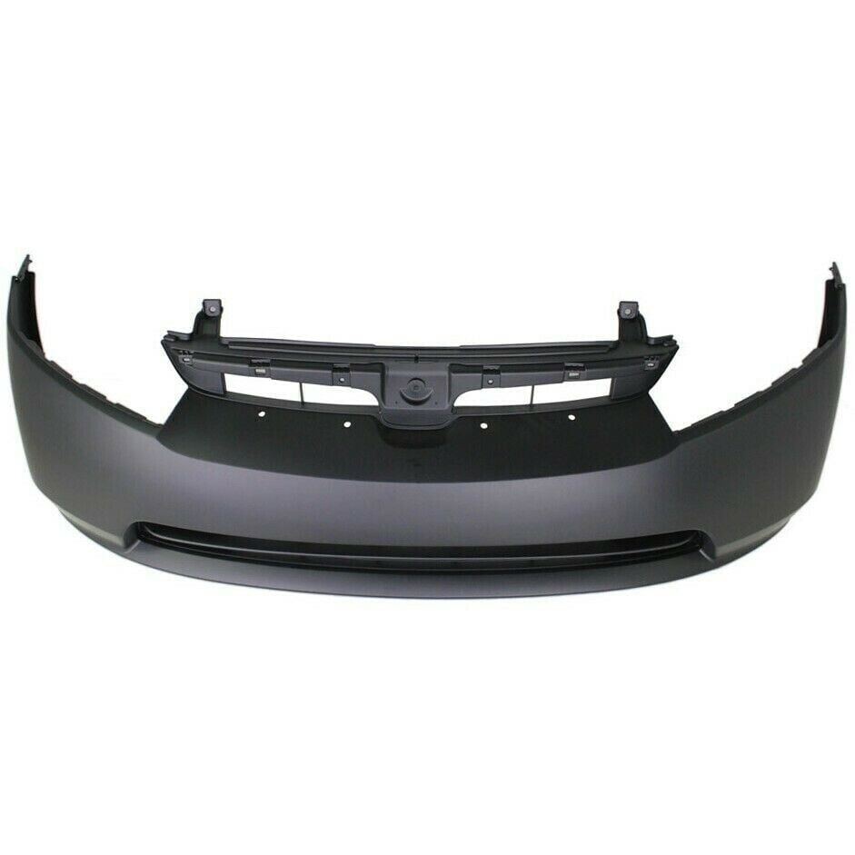 Honda Civic Sedan, Primed Plastic Front Bumper Cover