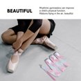 thumbnail image 2 of CTIRCHIU 2Pcs Gymnastics Streamer in Pink Long Ribbon for Gymnastics Exercise Props, 2 of 7