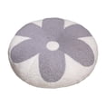 thumbnail image 1 of 45 cm Meditación Cuschón de almohada de almohadilla de relleno de algodón de algodón de algodón de algodón para tatami interior liviano Gris, 1 of 8