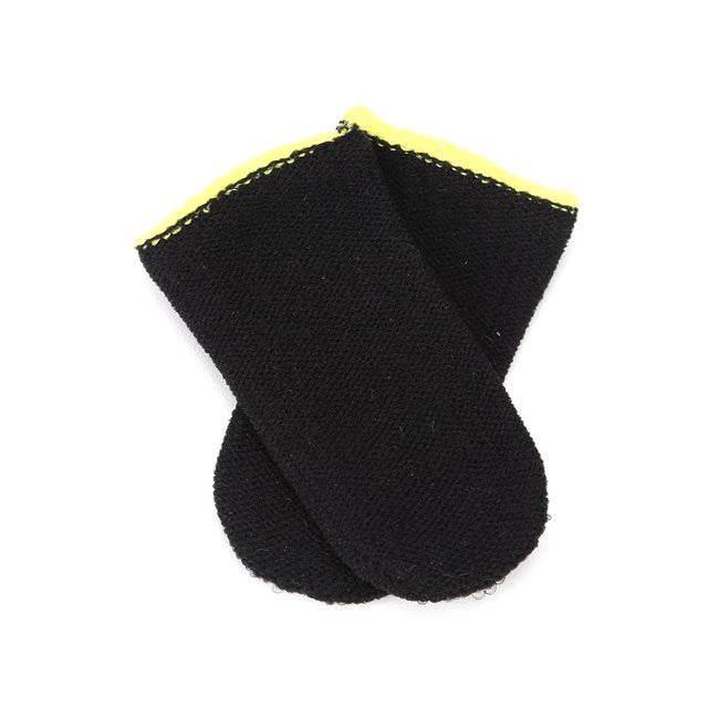 Manga Del Dedo 2 uds cubierta de dedo guantes de manga de dedo pulgar antiarañazos tejidos para PUBG Mobile