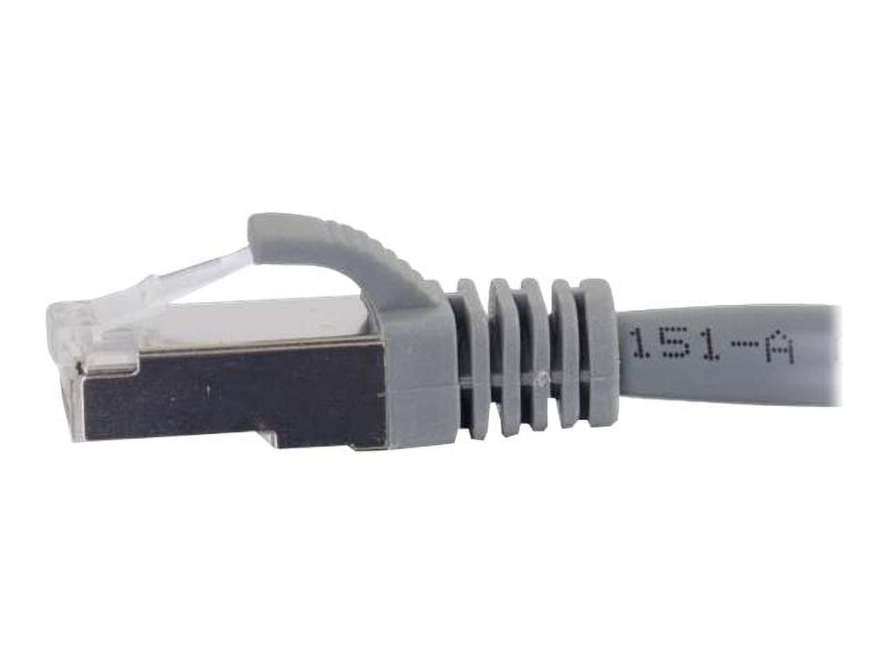 C2G 20ft Cat6 Snagless Shielded (STP) Ethernet Network Patch Cable - Gray - patch cable - 20 ft - gray