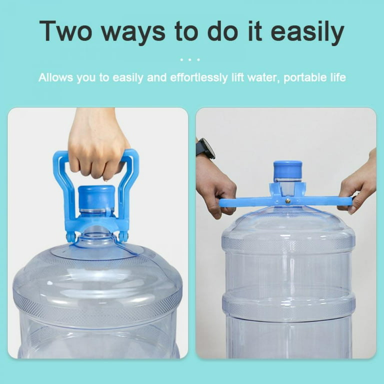 Maxmoral 5 Gallon Drinking Water Bottle Handle Bottle Carrier Lifter  Non-slip Holder